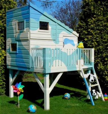 Shire Command Post Playhouse - With Platform, FSC® Certified Shire Command Post Playhouse - With Platform, FSC® Certified