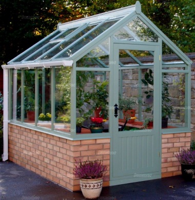 Dwarf Wall Cedar Greenhouse 597 Hinged Door